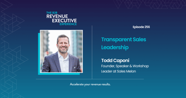 Todd Caponi的头像他加入了我们讨论销售领导